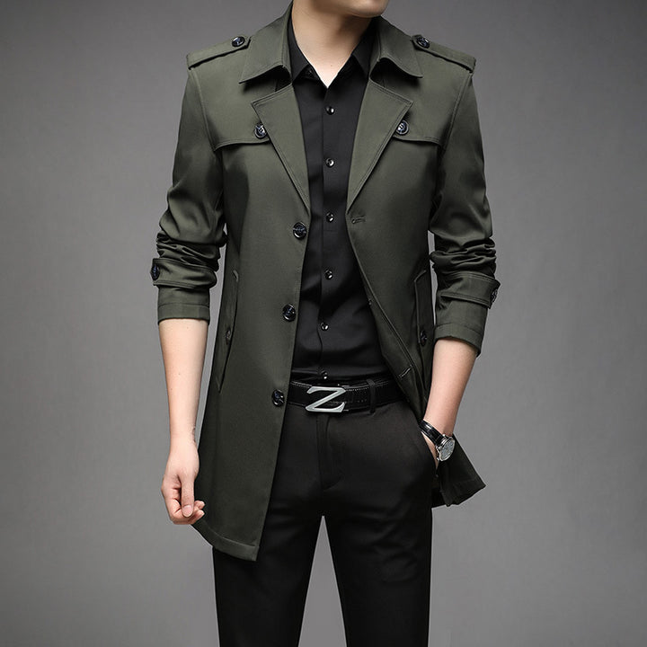 Stylish transitional jacket for men with functional pockets Lune London