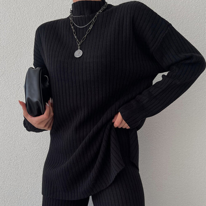 Pull surdimensionné texturé épais pour femmes Chic & Stil
