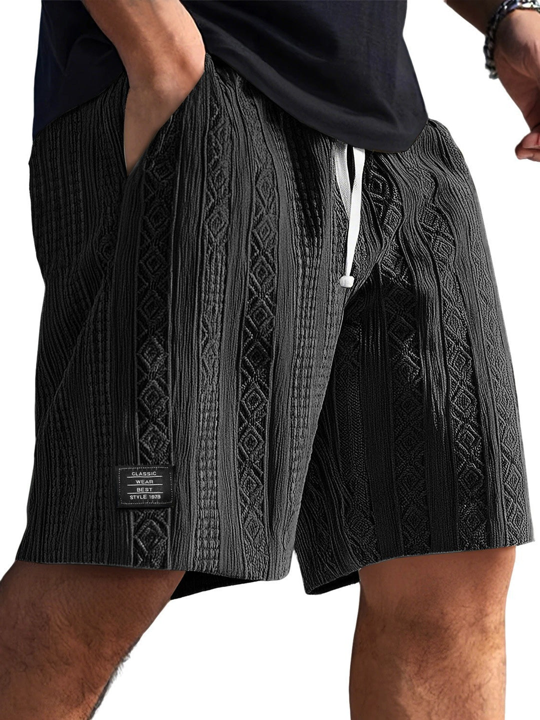 Men's Stylish Leisure Pants in Casual Knit Design Lune London