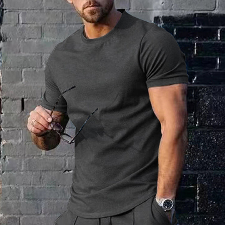 Premium men's short sleeve breathable cotton top Lune London