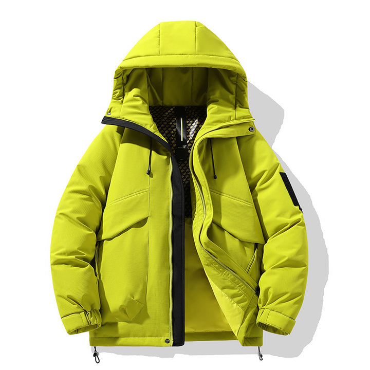 Insulated transitional jacket for men with practical inner lining Lune London