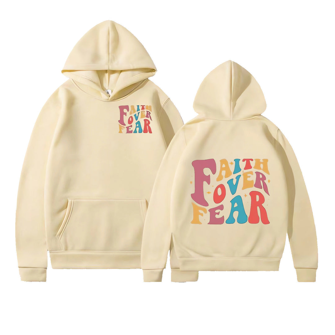 Ladies hoodie with unique graphic display Lune London