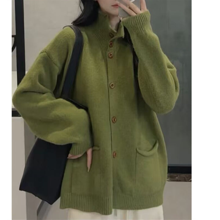 Cardigan féminin confortable avec poches modernes Chic & Stil