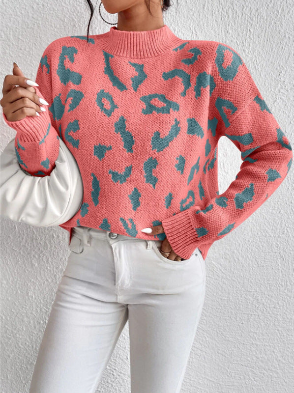 Lune London | Women's fashionable sweater with striking animal pattern and comfortable fit