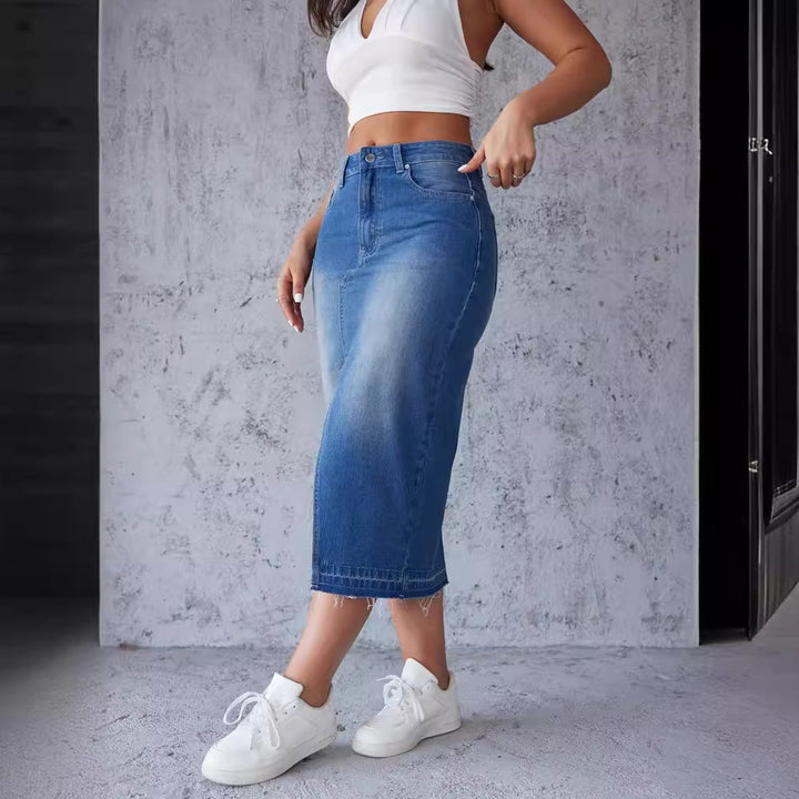 Lune London women's denim skirt