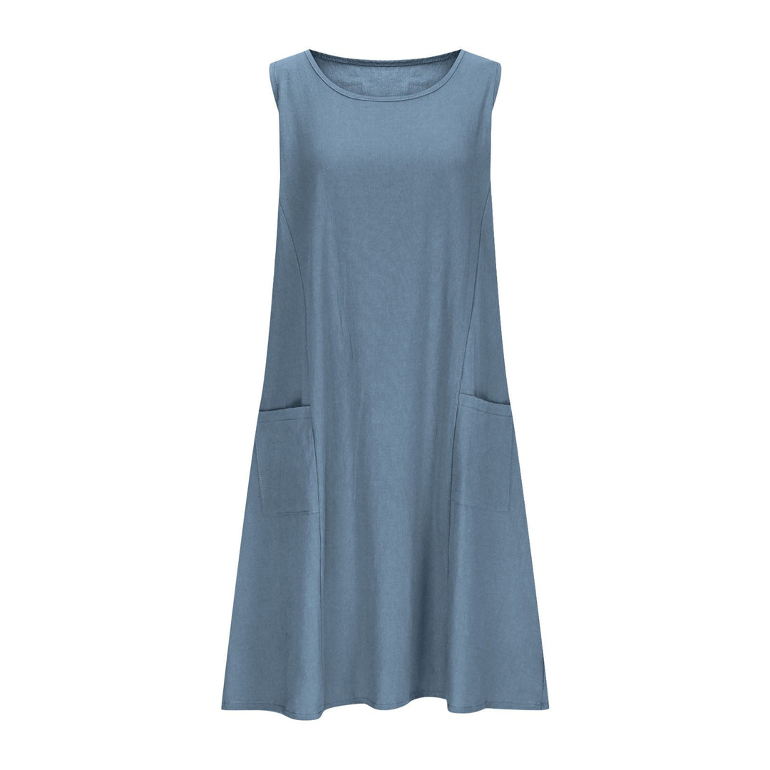 Lune London sleeveless shift dress for women