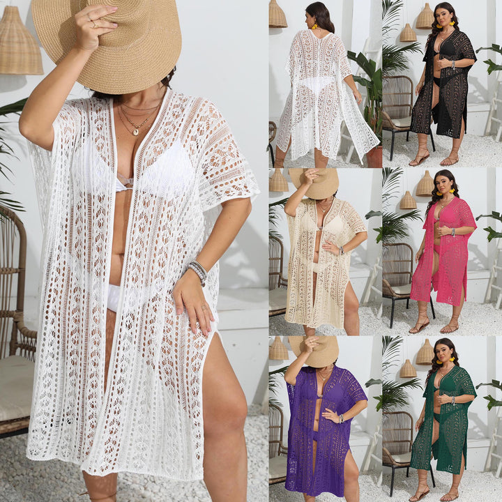 Women Boho Lace Crochet Cover-Kimono Lune London