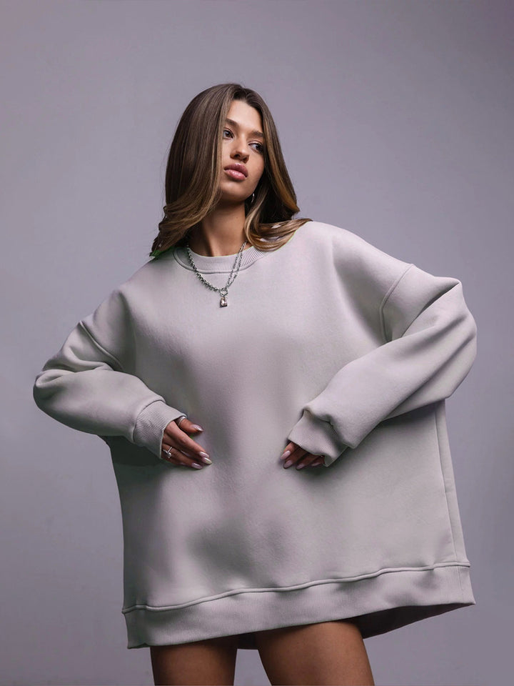 Ladies Oversized Chic Sweatshirt and Style