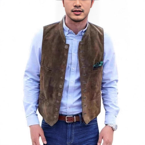 Elegant suede jacket for men Lune London