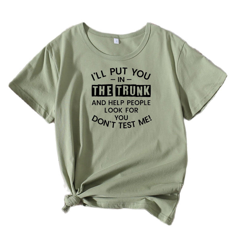 Ladies Casual Graphic T-shirt Lune London