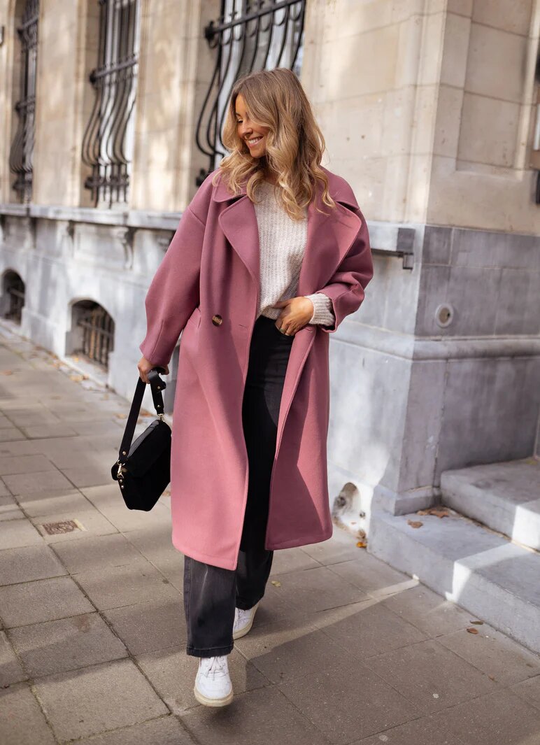 Elegant oversized coat for women Lune London