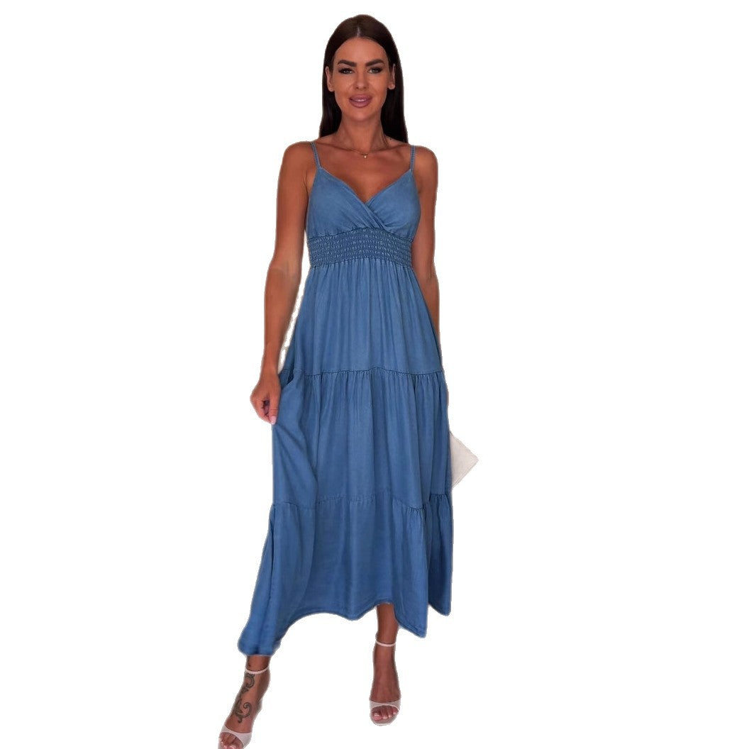 Lune London Tiered Midi Dress for Women