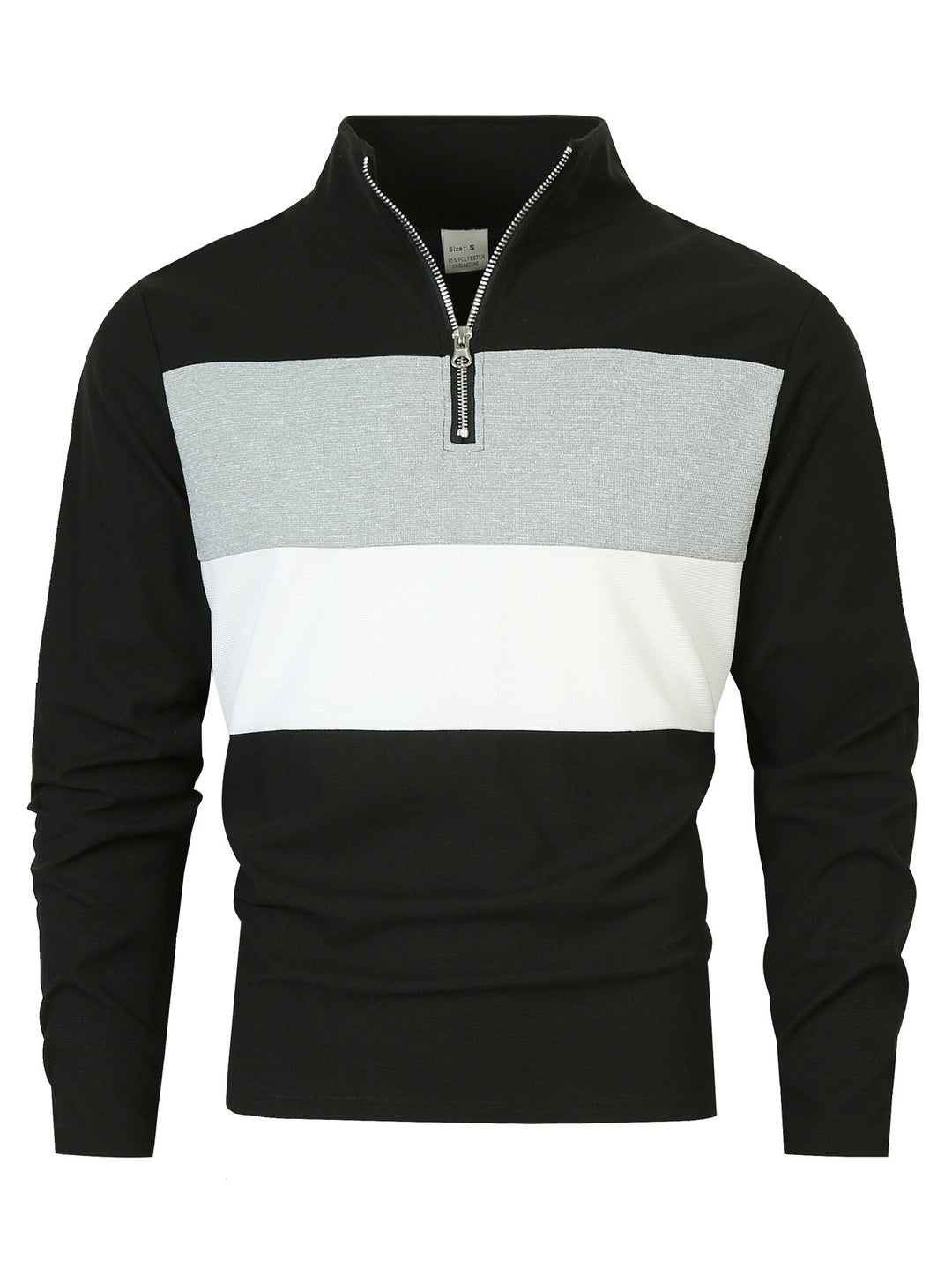 Casual pullover for men with modern zip closure Lune London