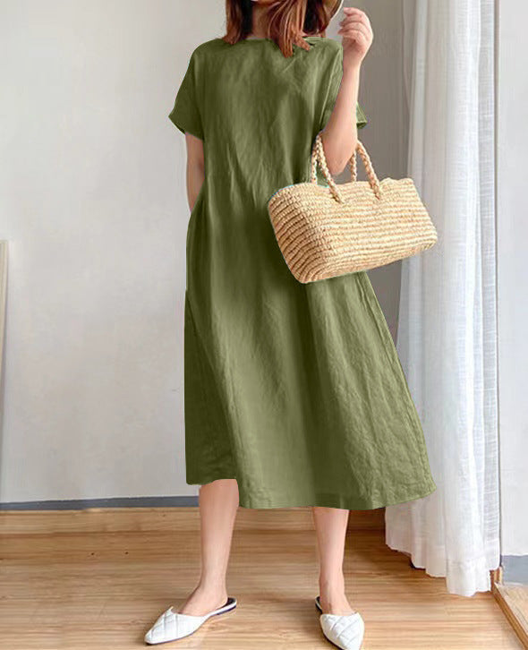Lightweight and versatile summer dress for women with pockets Lune London