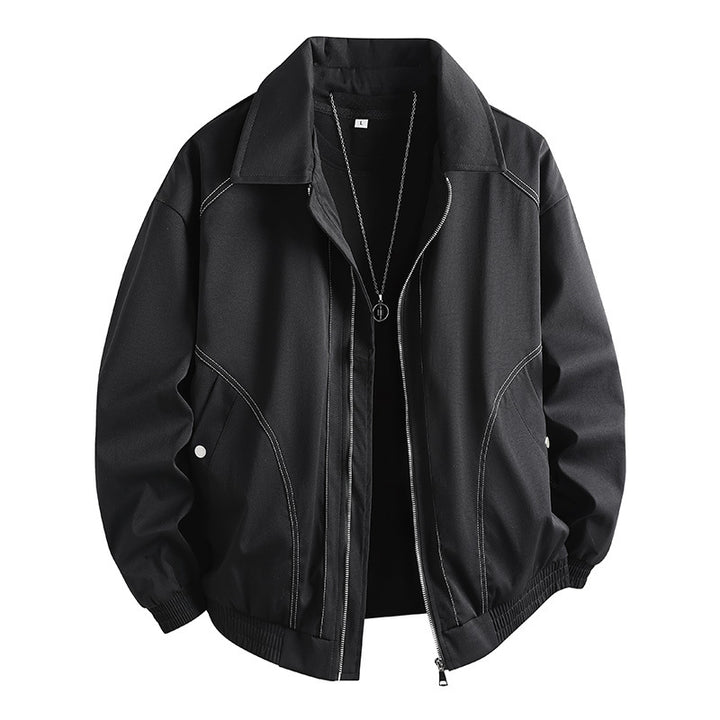 Leisure jacket for men with modern cut and elastic cuffs Lune London