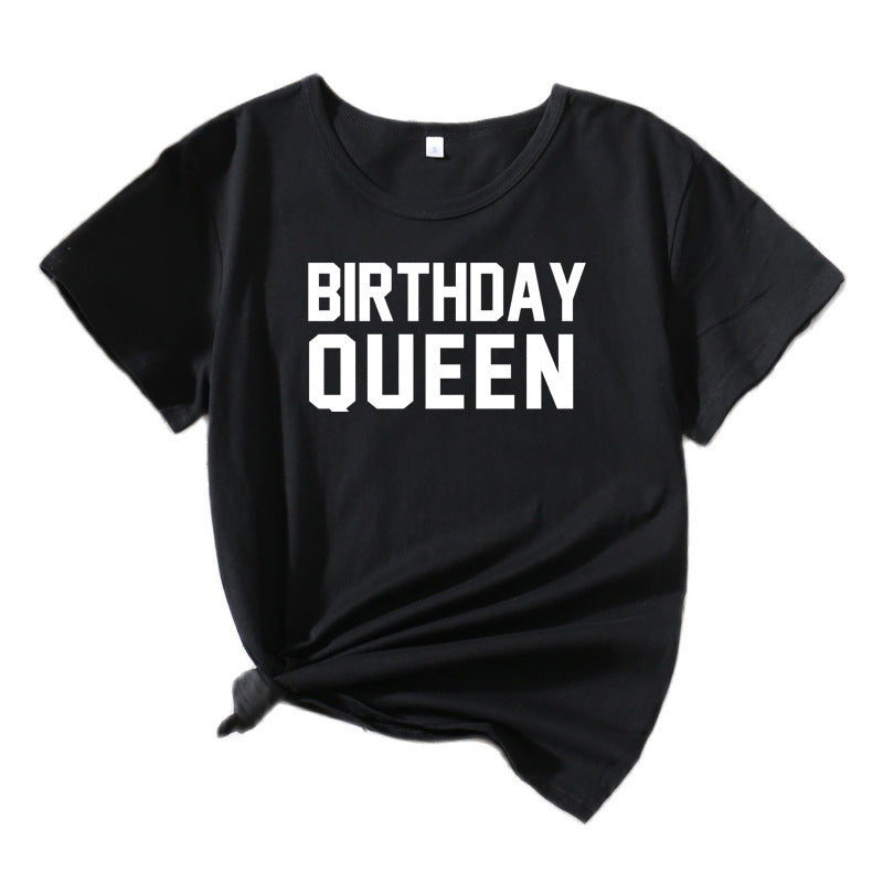 Women Leisure Birthday Party T-Shirt Lune London
