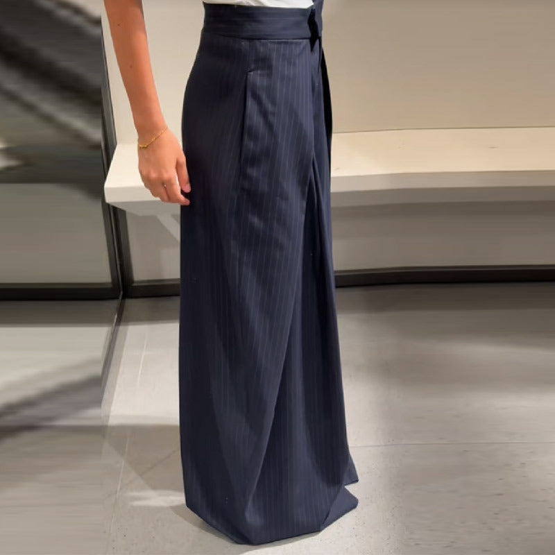 Lune London wide elegant fabric pants for women