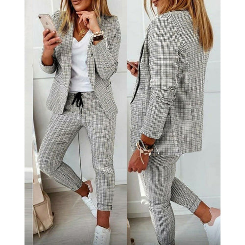 Women's Blazer and Pants Set Lune London