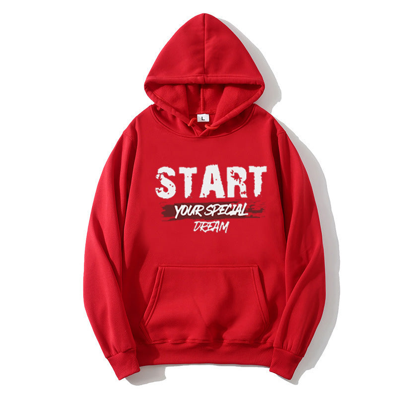 Women's hoodie with motivational lettering Chic & Stil 1772612852