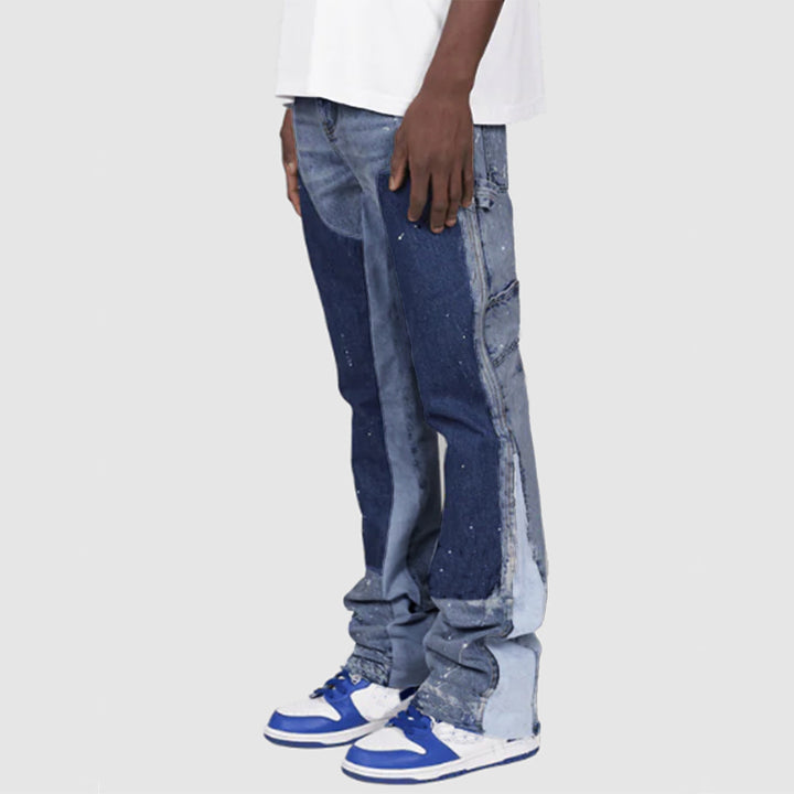 Men's cargo jeans with unique washes and practical pockets Lune London