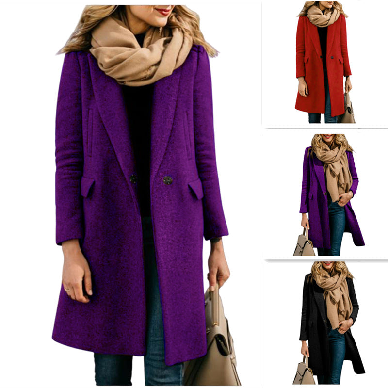 Women elegant cut coat Lune London