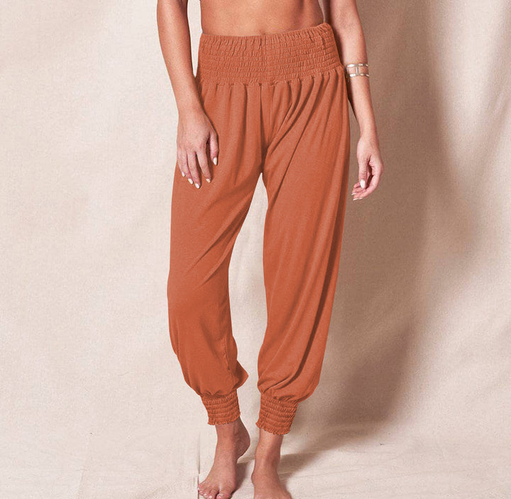 Women's Casual High Waist Jogging Pants Lune London