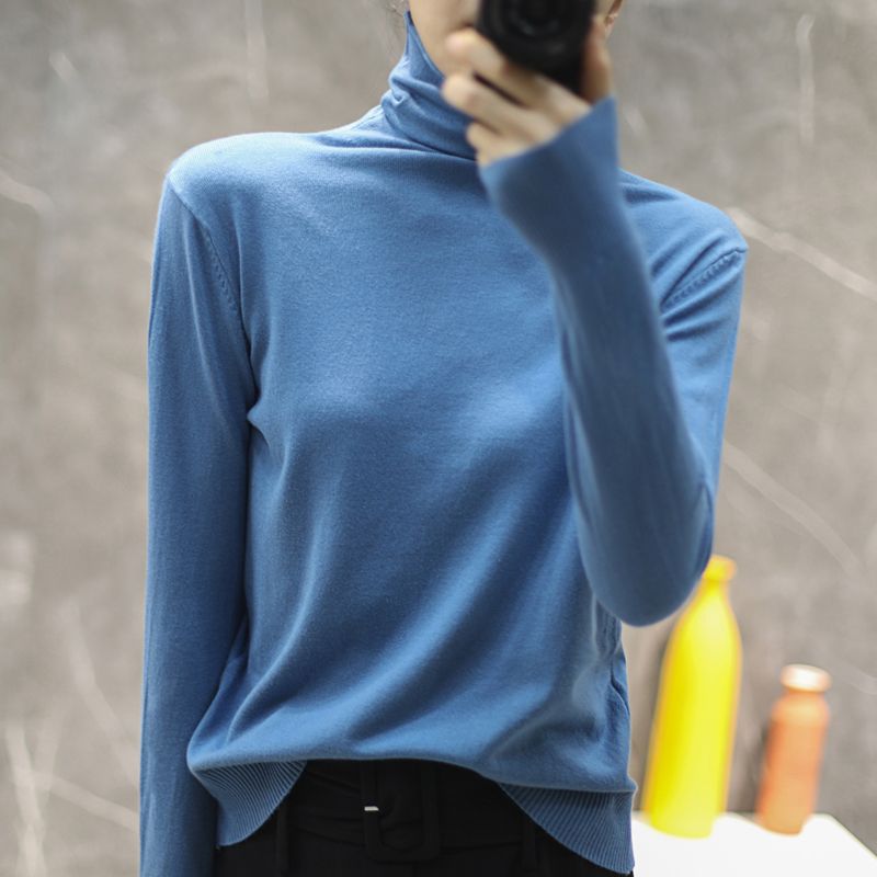 Pull col roulé de haute qualité pour femmes Chic & Stil
