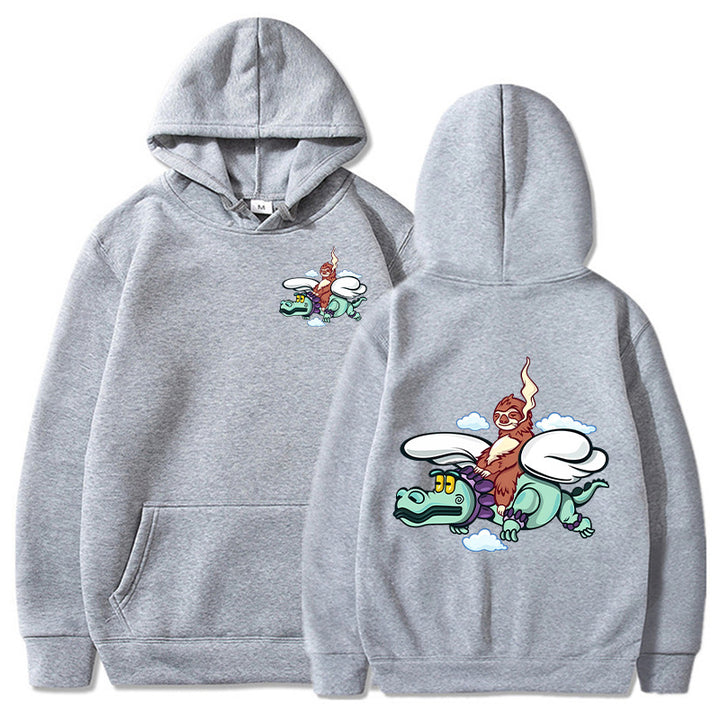 Women's hoodie with playful graphic design and high-quality finish Chic & Stil