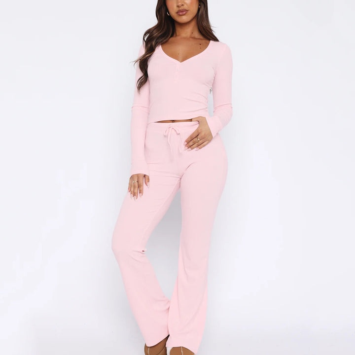 Women casual top and long pants Lune London