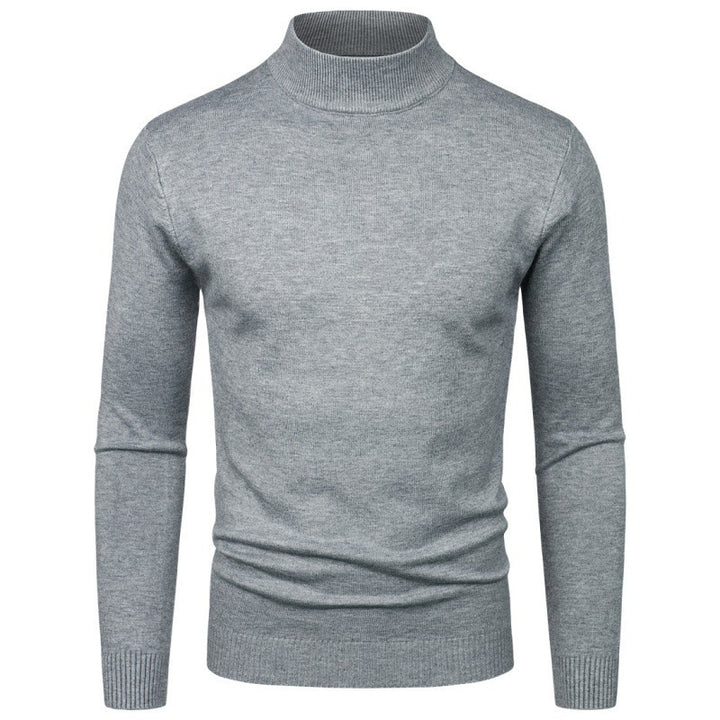 Elegant turtleneck sweater for men in fine cotton blend Lune London