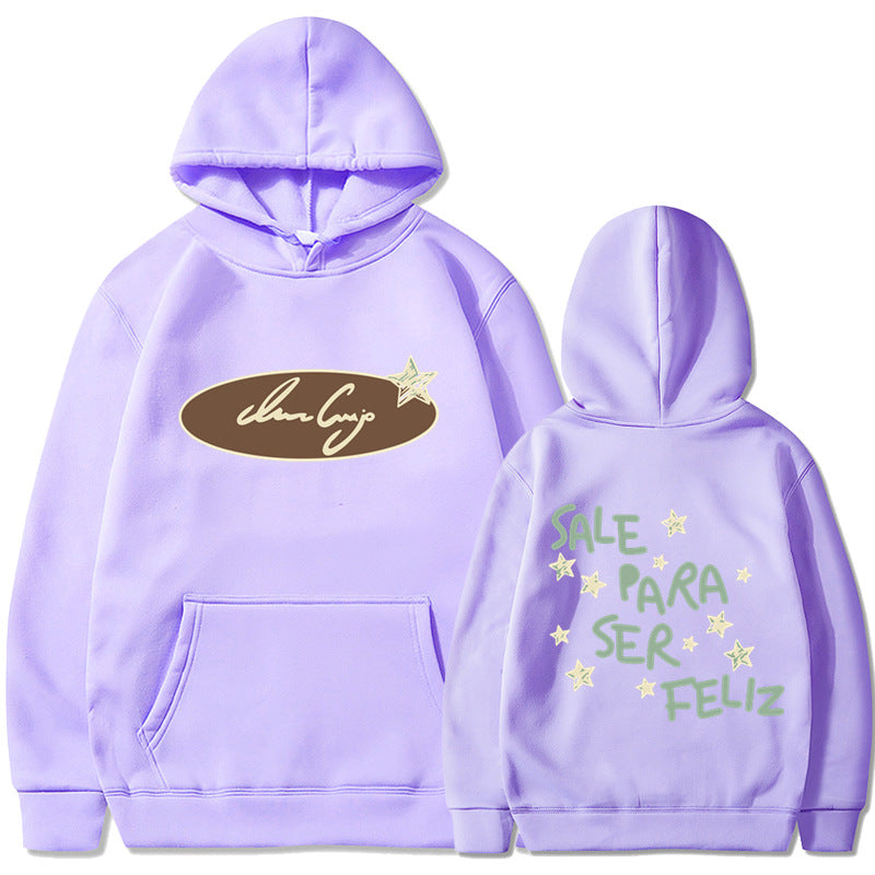 Women's hoodie sweatshirt with creative lettering and eye-catching design Chic & Stil