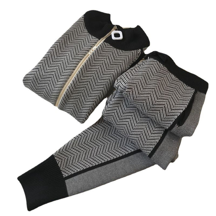 Lune London women's casual cardigan and jogger set