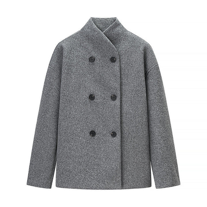 Ladies elegant wool coat Lune London