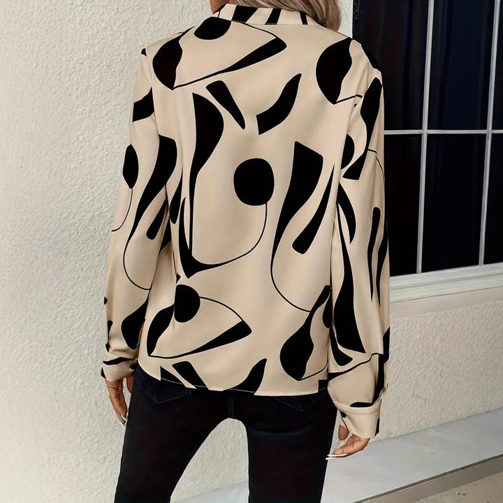 Haute couture blouse for women with modern pattern Lune London