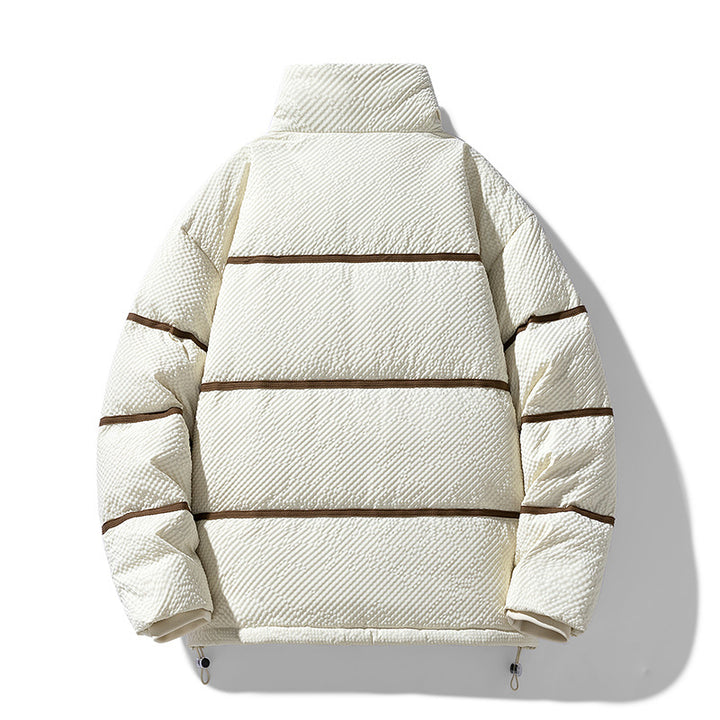 Elegant quilted jacket for men with reflective accents Lune London