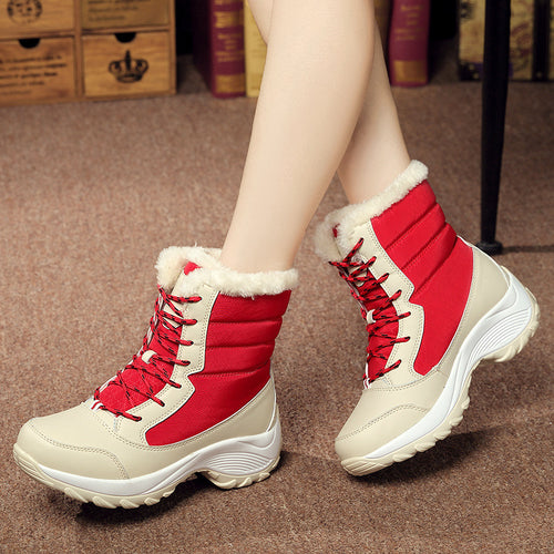 Warm winter boots for women with polar lining and non-slip sole Lune London