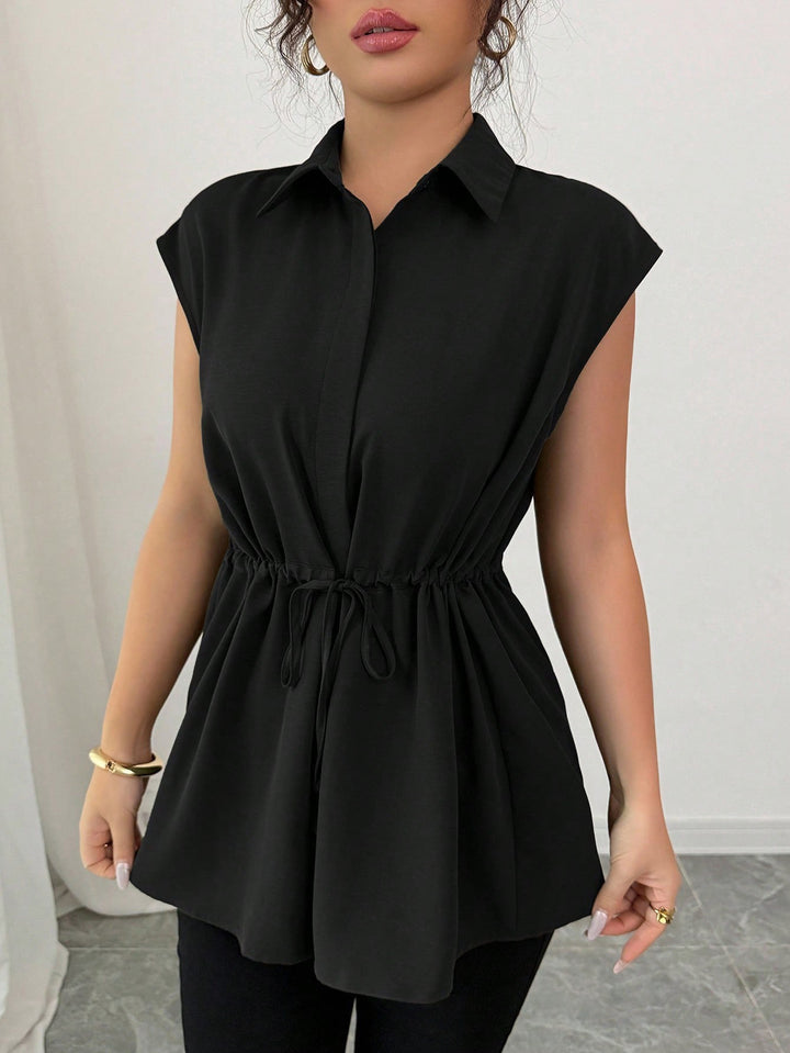 Women casual blouse with tailored cut Lune London