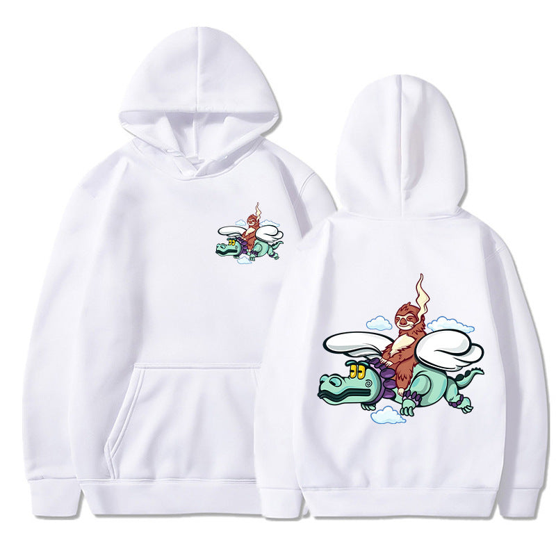 Women's hoodie with creative graphic design and high-quality interior Lune London
