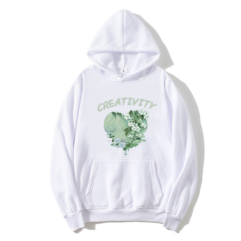 Women's hoodie with creative heart motif Chic & Stil