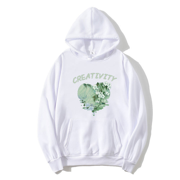 Women's hoodie with creative heart motif Chic & Stil