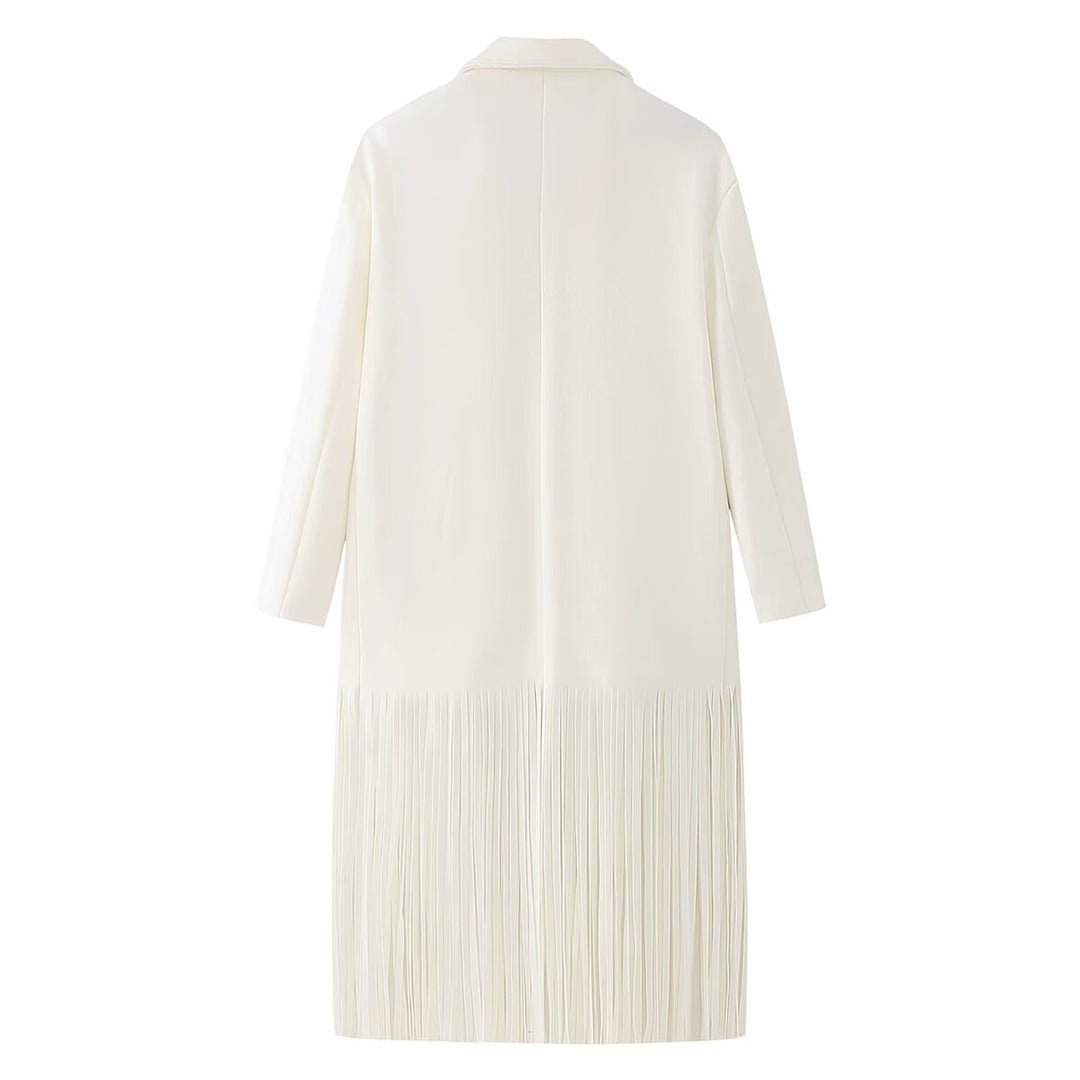 Fringe jacket for women with an elegant cut and a modern design Lune London