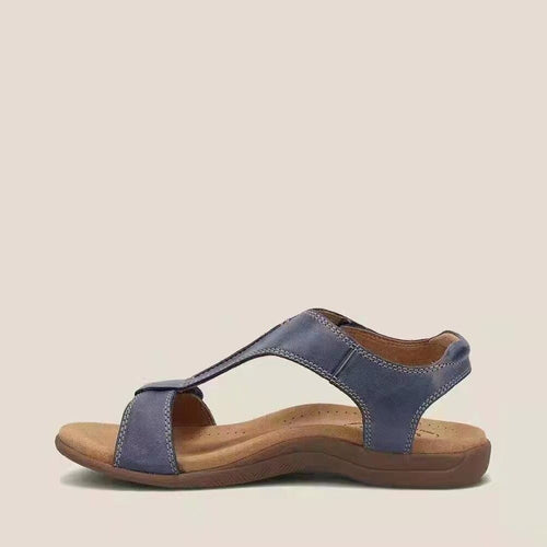 Adjustable comfort sandals for women with Lune London straps