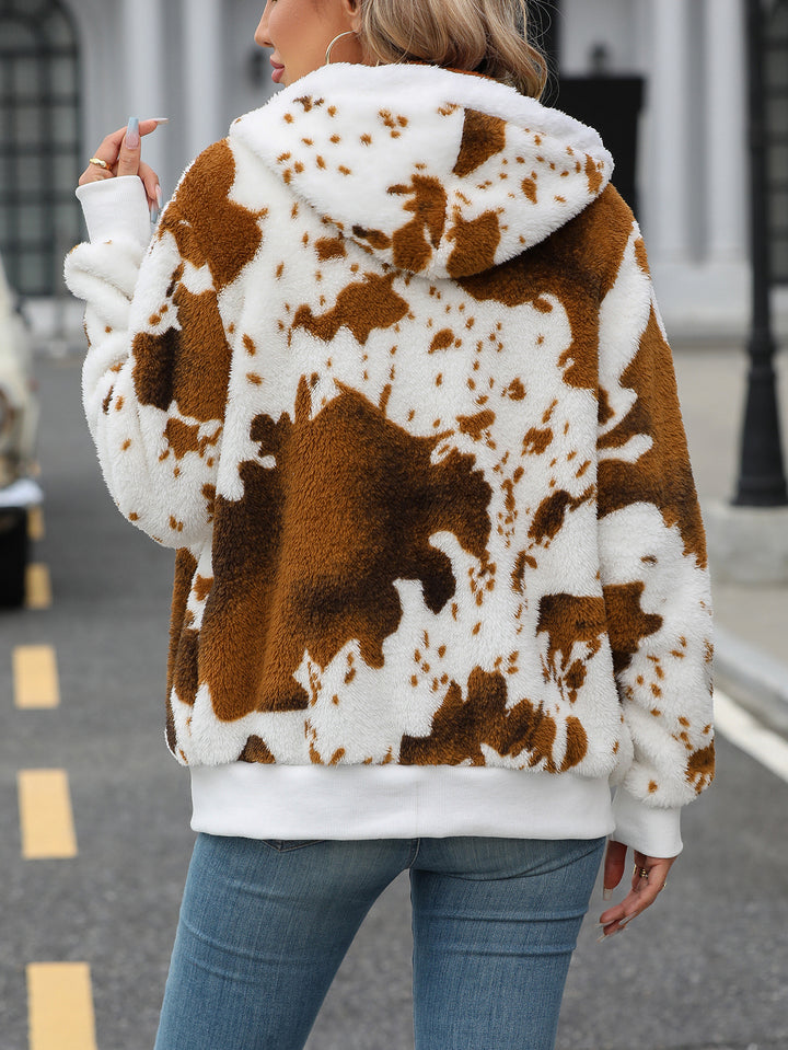 Ladies Cozy Fleece Clothing with Striking Pattern Lune London