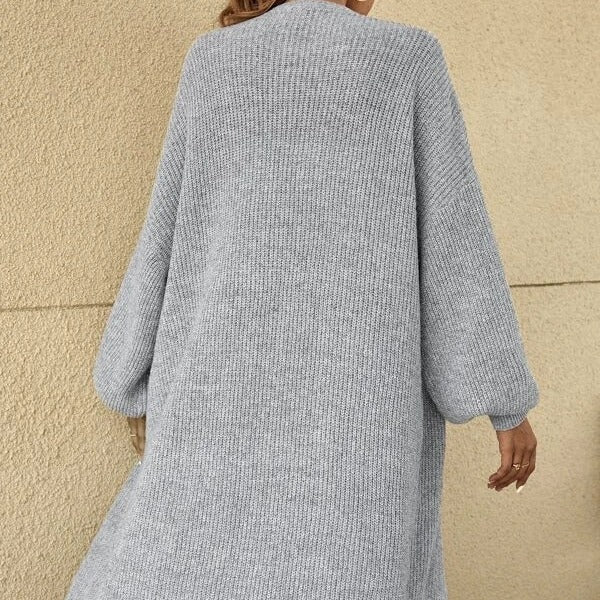 Ladies soft knit cardigan in loose fit Lune London