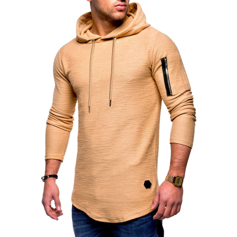 Men's Hoodie with modern zipper Lune London