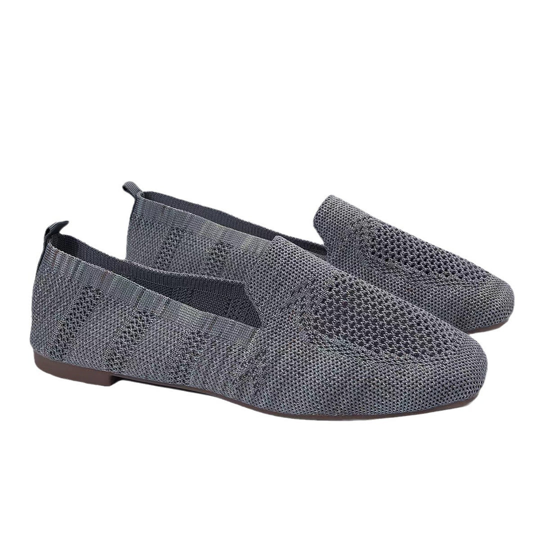 Ladies Breathable Mesh Slip-On Shoes Lune London