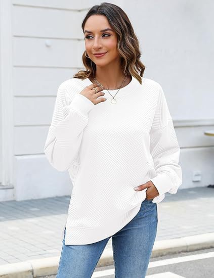 Women's Oversized Sweatshirt with Textured Design Moon London