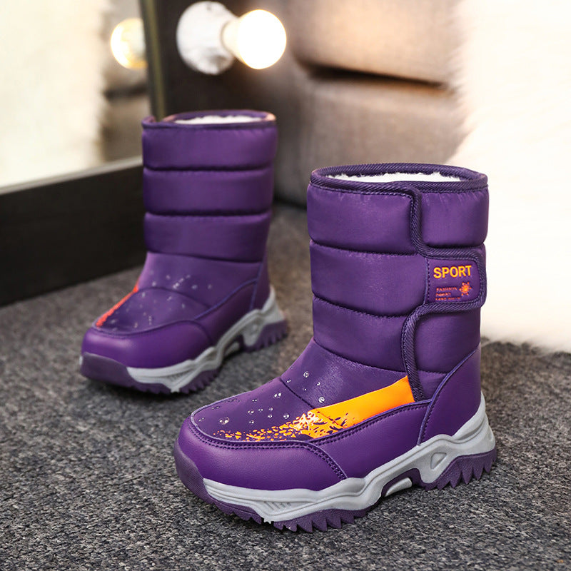 Women's waterproof winter boots with non-slip sole and insulating lining Lune London