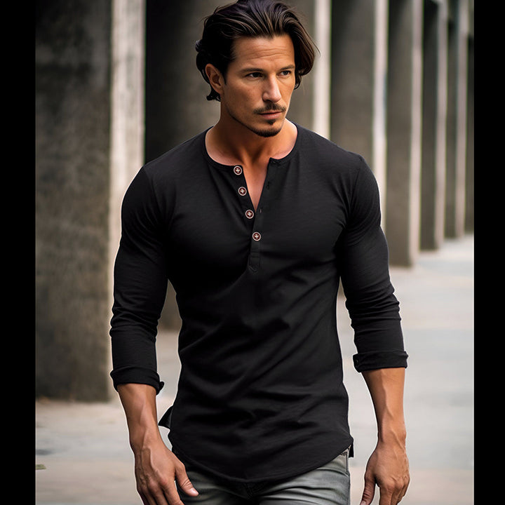 Men's Long Sleeve T-Shirt Lune London