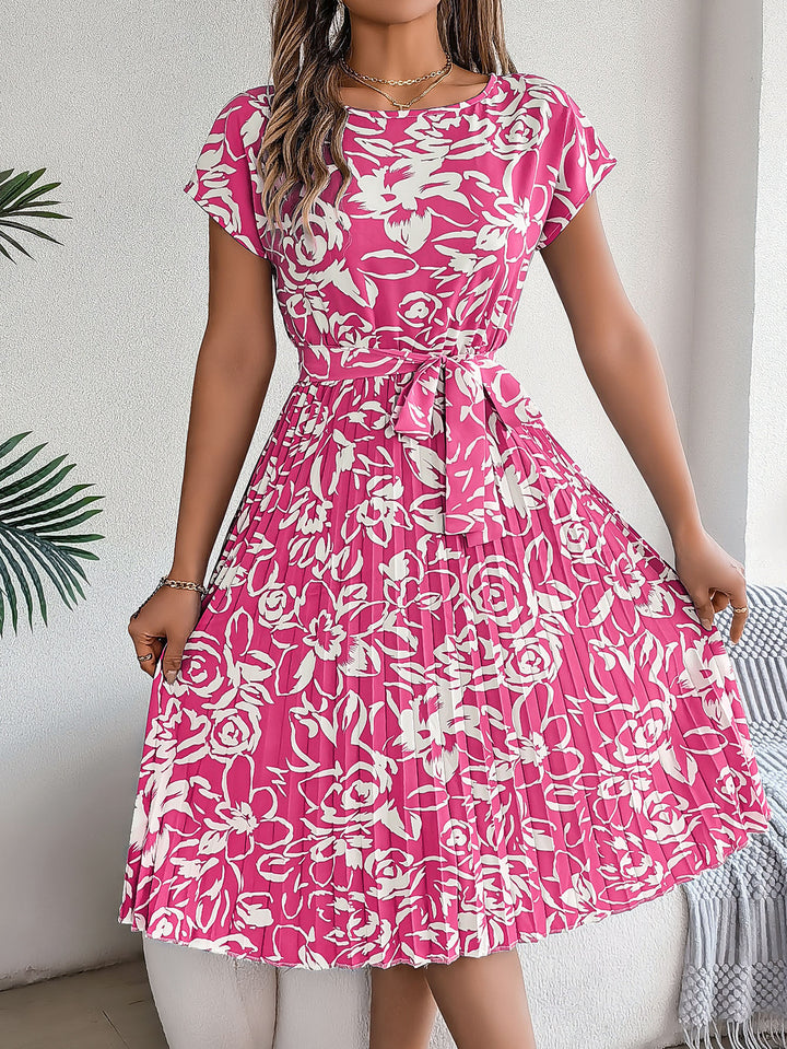 A-line dress for women with bow detail Lune London